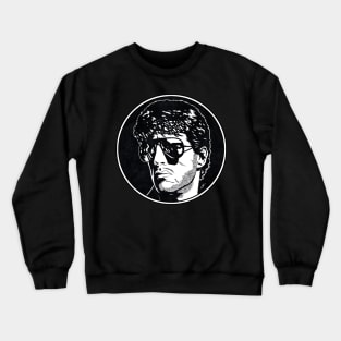 MARION COBRETTI - Cobra (Circle Black and White) Crewneck Sweatshirt